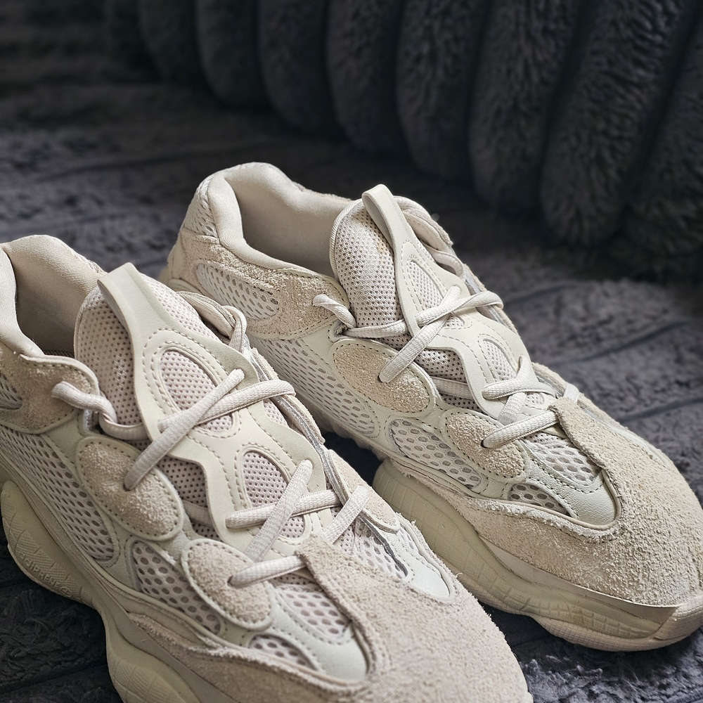 Adidas Yeezy Cream Sneakers